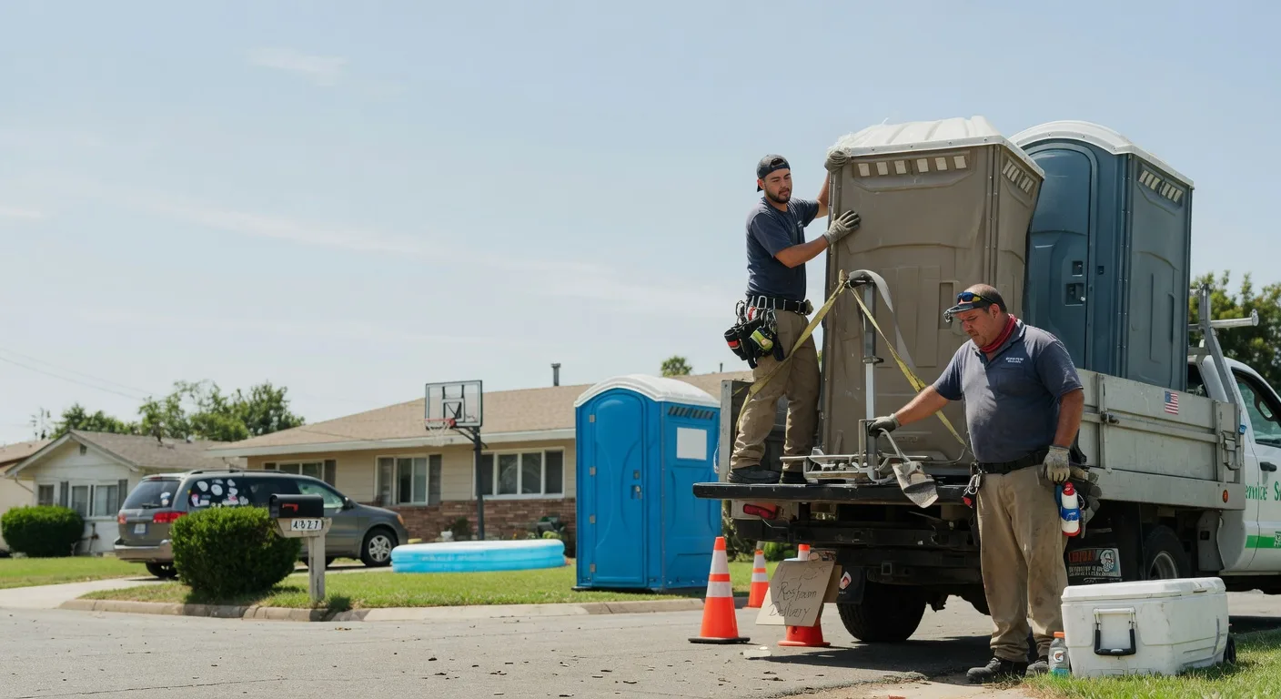 Porta Potty Rental in Dallas City, IL near me